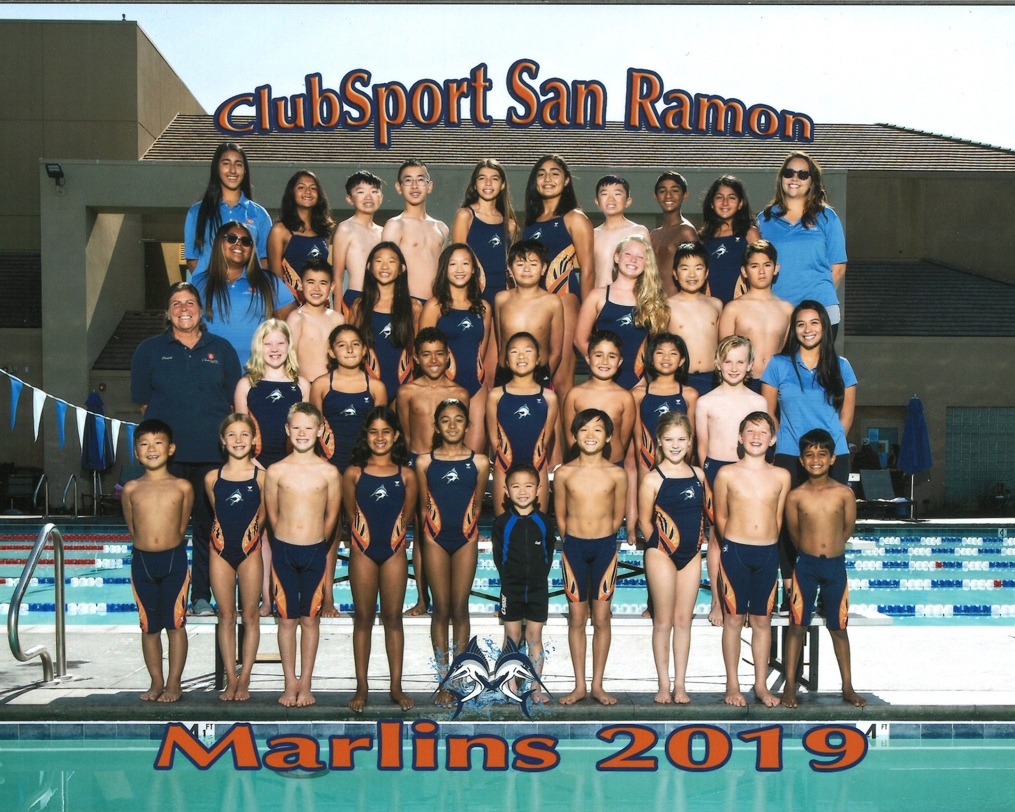 Swim Team at ClubSport San Ramon